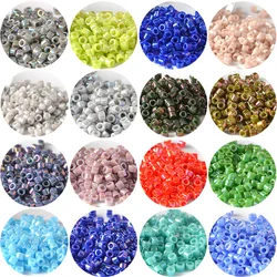 1.6mm 10g Japanes Miyuki Delica Beads Luster Rainbow Color Seed Beads Charm For Jewelry Making Necklace Bracelet Diy Accessories