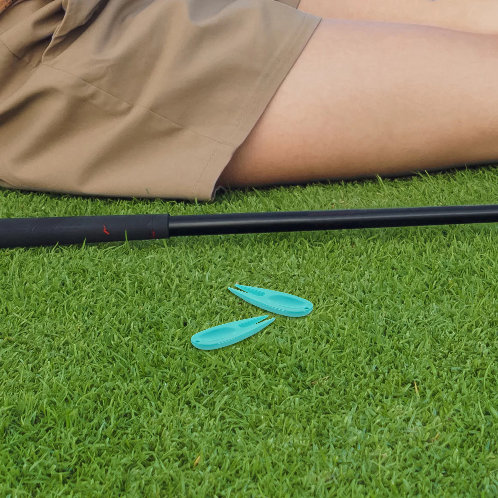 5 قطعة أداة إصلاح ديفت للجولف المحمولة المدمجة الكرة ماركر دائم السلس تصميم المهنية إصلاح الحديقة ملحق للخارجية