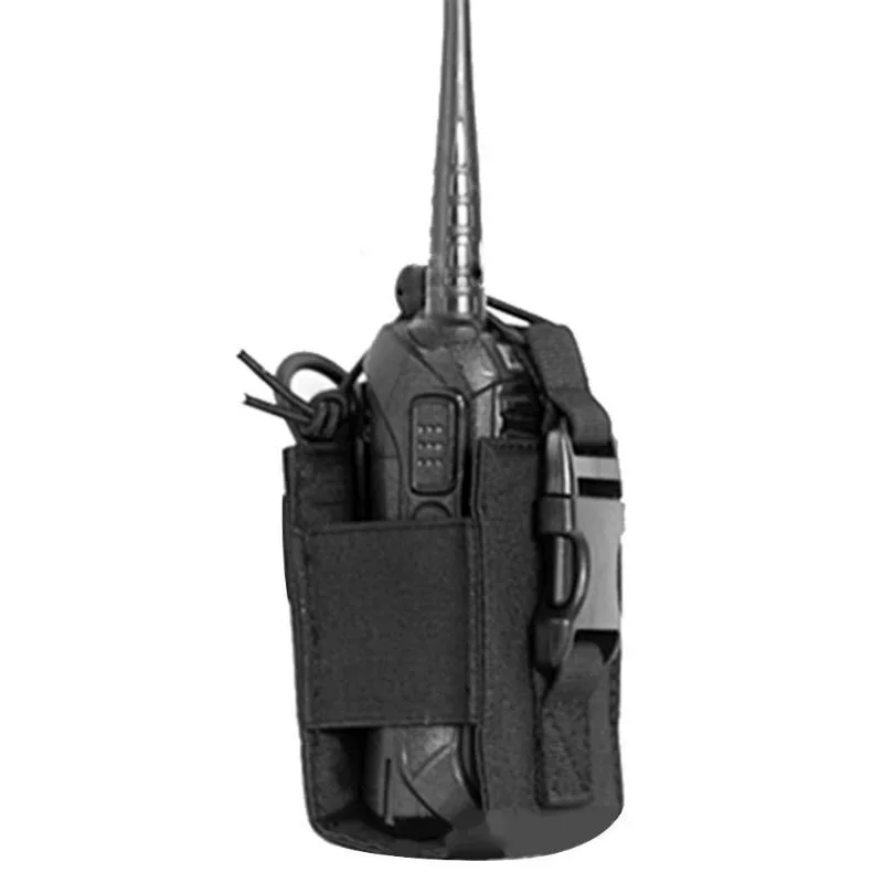 Molle Walkie Talkie Holder Radio Pouch Airsoft Interphone Storage Bag Small Outdoor Camping Hiking Hunting Magazine Mag Pouches