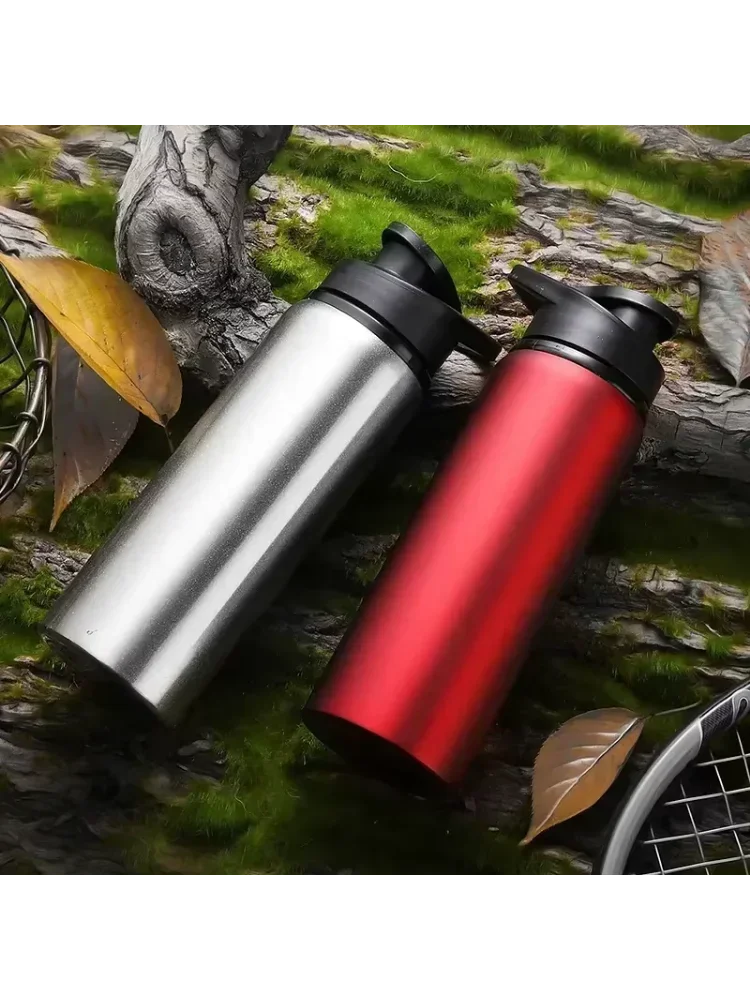 AliExpress NONE Portable Stainless Steel Bicycle Water Bottle Straight Drinking Outdoors Sports Travel Kettle Metal Water Bottle