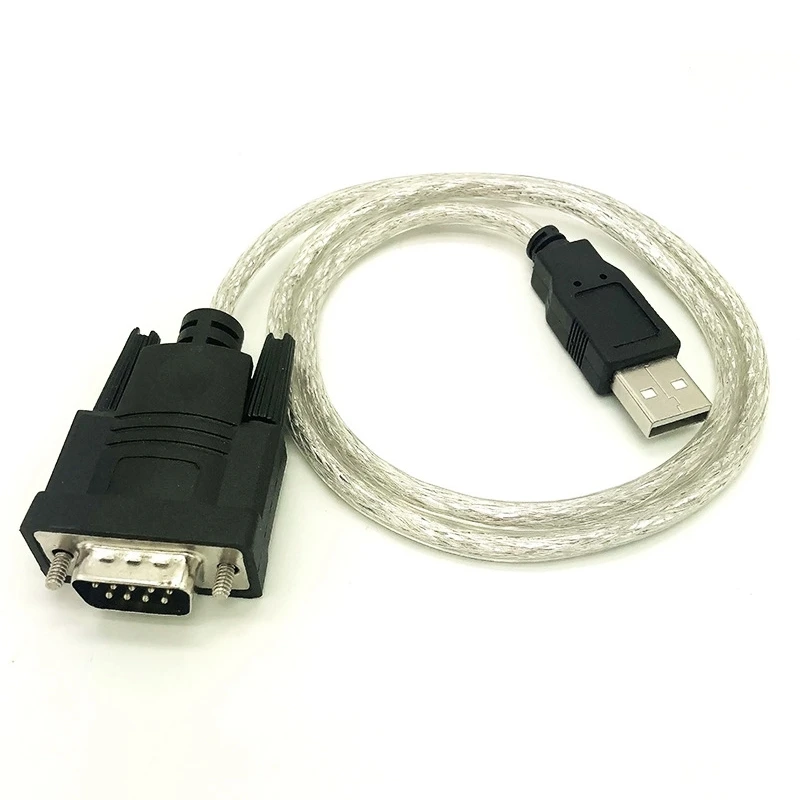 RJ45 Network Cable Serial Cable Rj45 to DB9 and RS232 to USB (2 in 1) CAT5 Ethernet Adapter LAN Console Cable