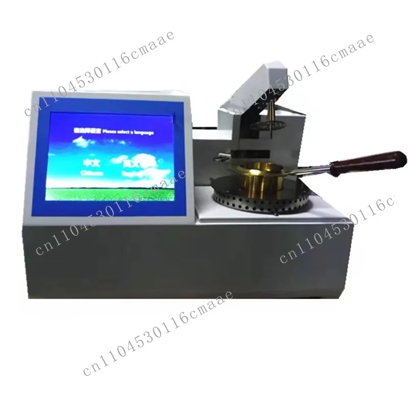 Materials Testing Society D92 Open Cup Engine Oil Flash Point Testing Machine