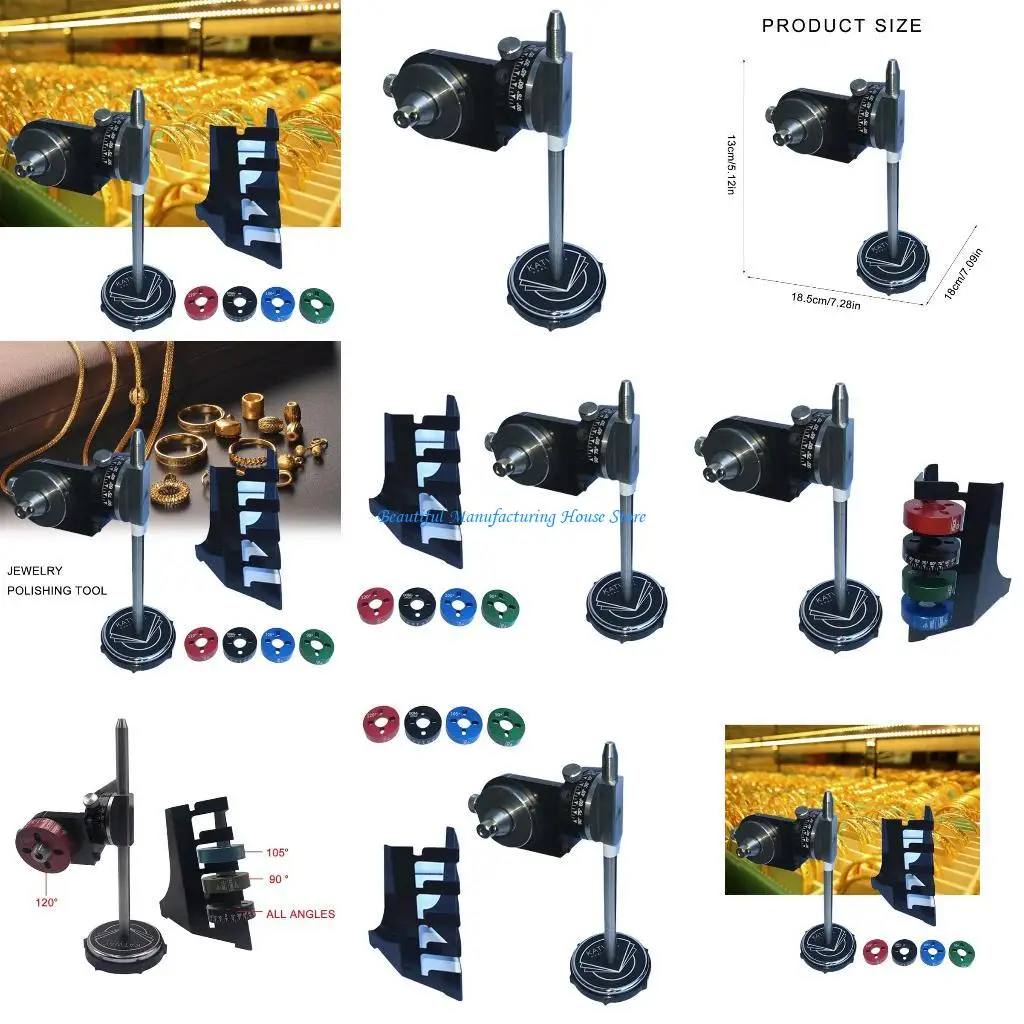 

E56A Easy to Use Jewelry Grinding Machine Multipurpose Low Speed Grinder for Jewelry Workshops and DIY Enthusiasts