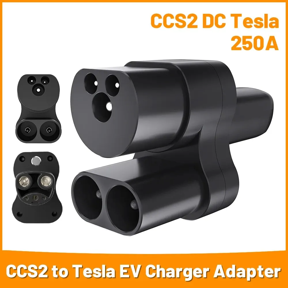Adapter ładowarka EV CCS2 do Tesla 400A 1000V pojazd elektryczny DC stacja ładowania CCS COMBO 2 do TPC konwerter dla modelu Teslas