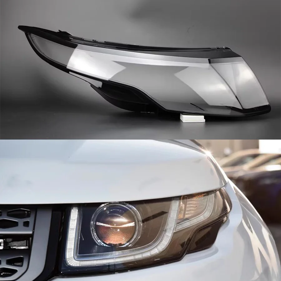 

Wooeight 1Pc Front Light Lens Shell Headlamp Cover Transparent Lampshade Lamp Mask For Land Rover Range Rover Evoque 2012-2018