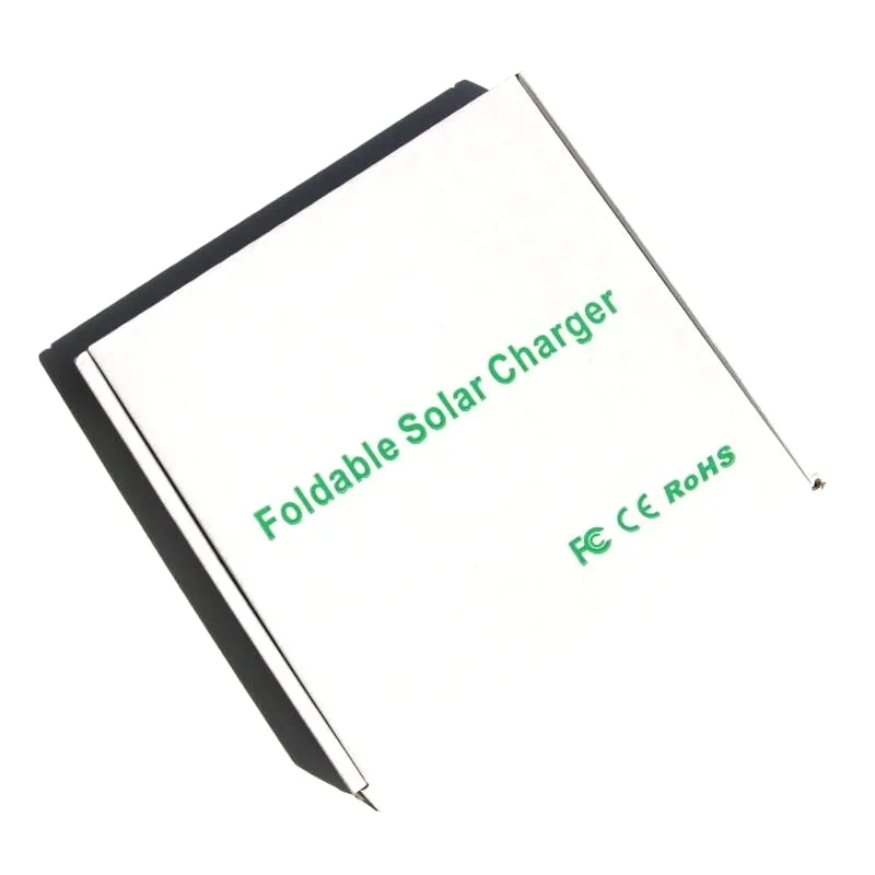 ETFE المحمولة لوحة طاقة شمسية قابلة للطي 15 واط 5 فولت شاحن بالطاقة الشمسية قابل للطي للتخييم في الهواء الطلق الهاتف المحمول قوة البنك تعتيم الطوارئ