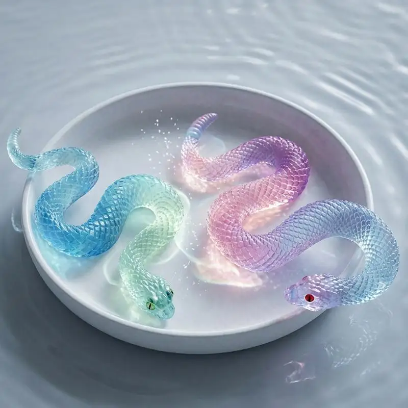 2026 New Safe Silicone Snake Mold With High Temperature Resistance Realistic Snake Jewelry Mold For Various Applications