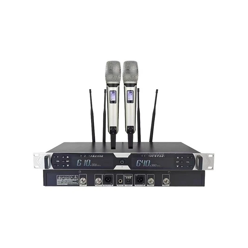 

One-to-two wireless microphone U-segment handheld headset speech conference performance, home public