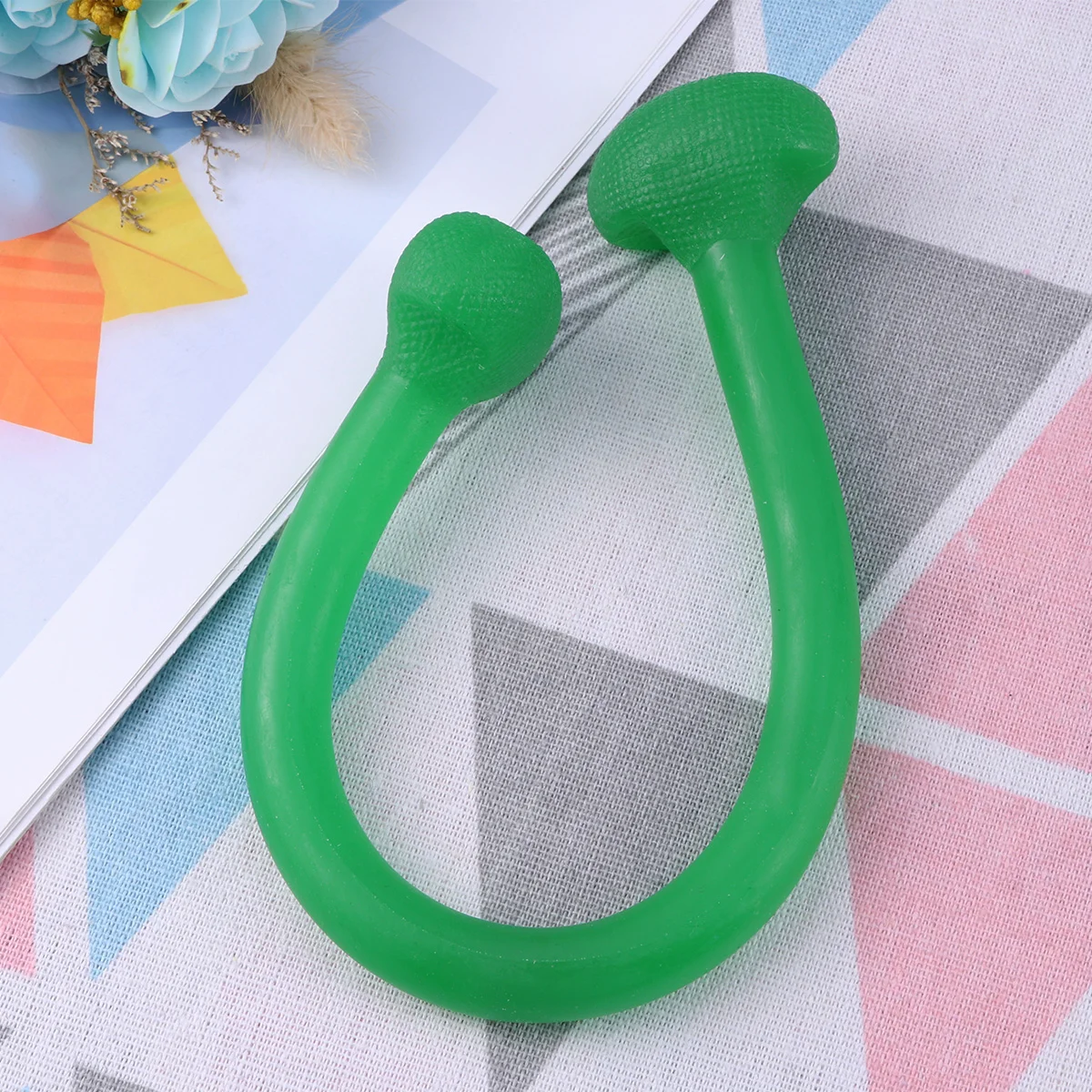 Jelly Color Portable Yoga Pull Rope Chest Multifunctional Expander Resistance Bands Fitness Elastic Stretch Body Construction fo