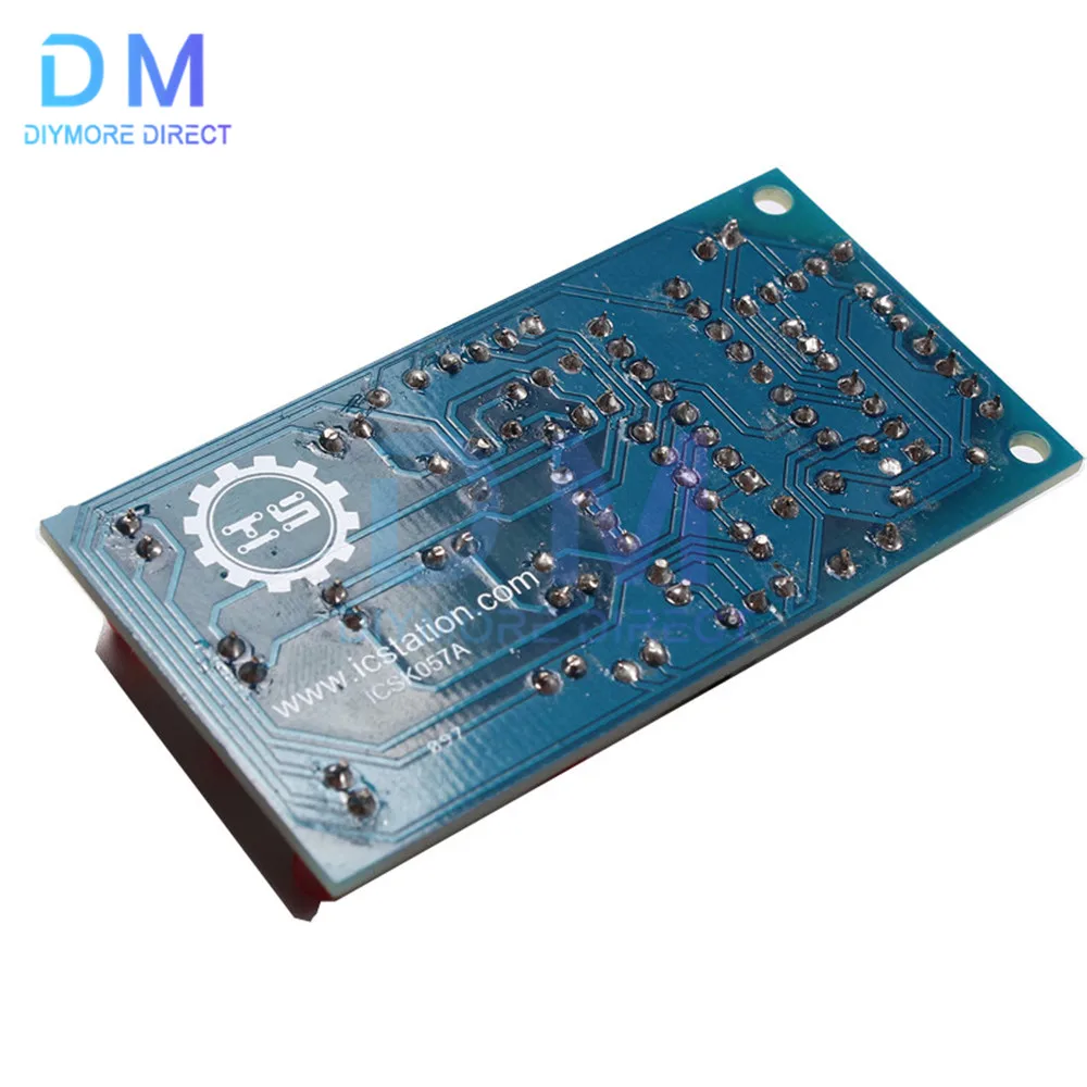 NE555 + CD4017 Kit DIY Rangkaian Produksi Elektronik Lampu LED Flow LED Lari