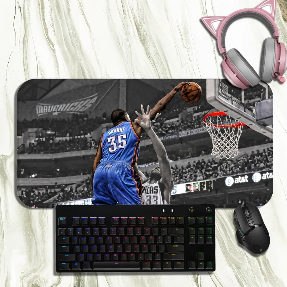 basketball K-Kevin 35 D-Durant  mousepad Non-slip Lockedge Office Student Gaming Thickened Large Writing Pad Cushion