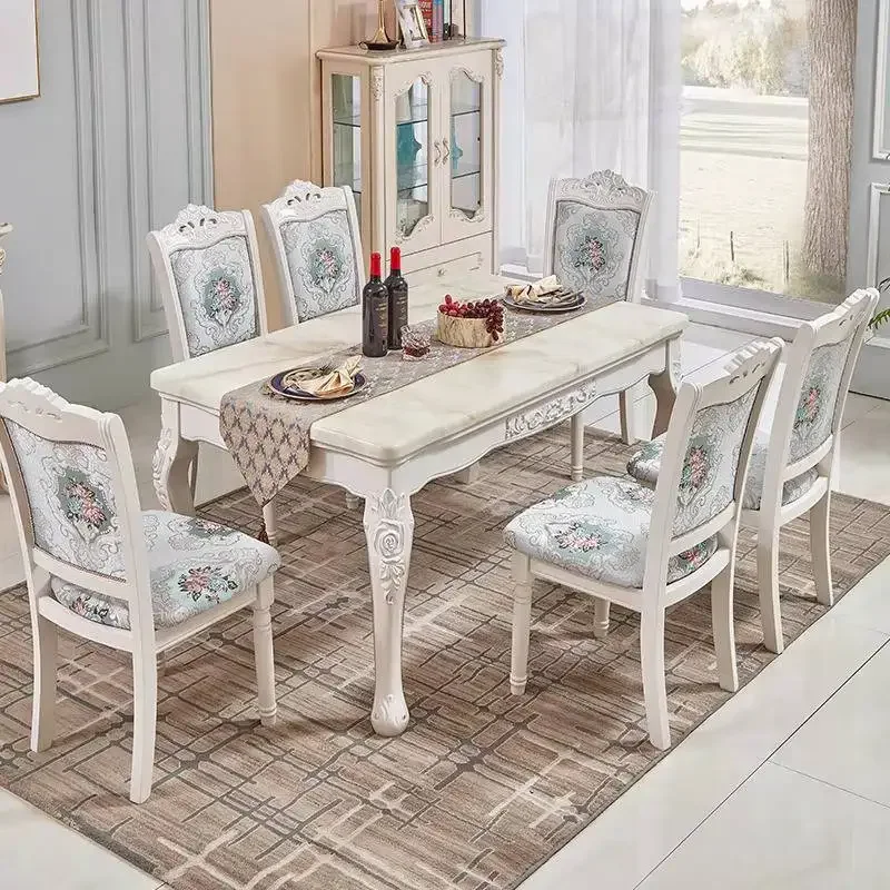 Minimalist Style Dining Tables Space Small Legs Modern Set Dining Tables Luxury Nordic Expandable Mesas Comedor Furniture Home