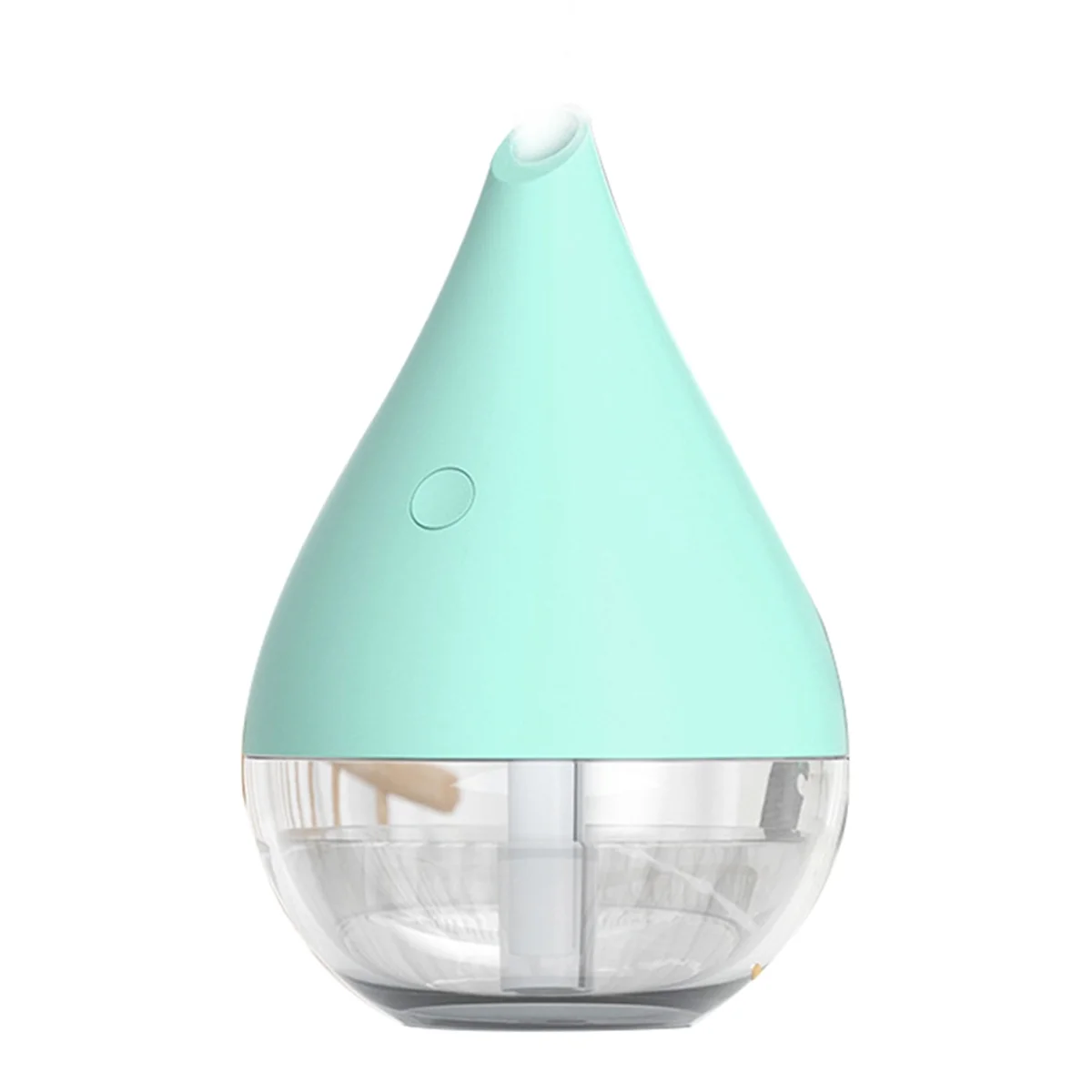 Humidifier with Colorful Light, High Volume USB Quiet Cool Mist Humidifier for Bedroom and Office,Plants Green