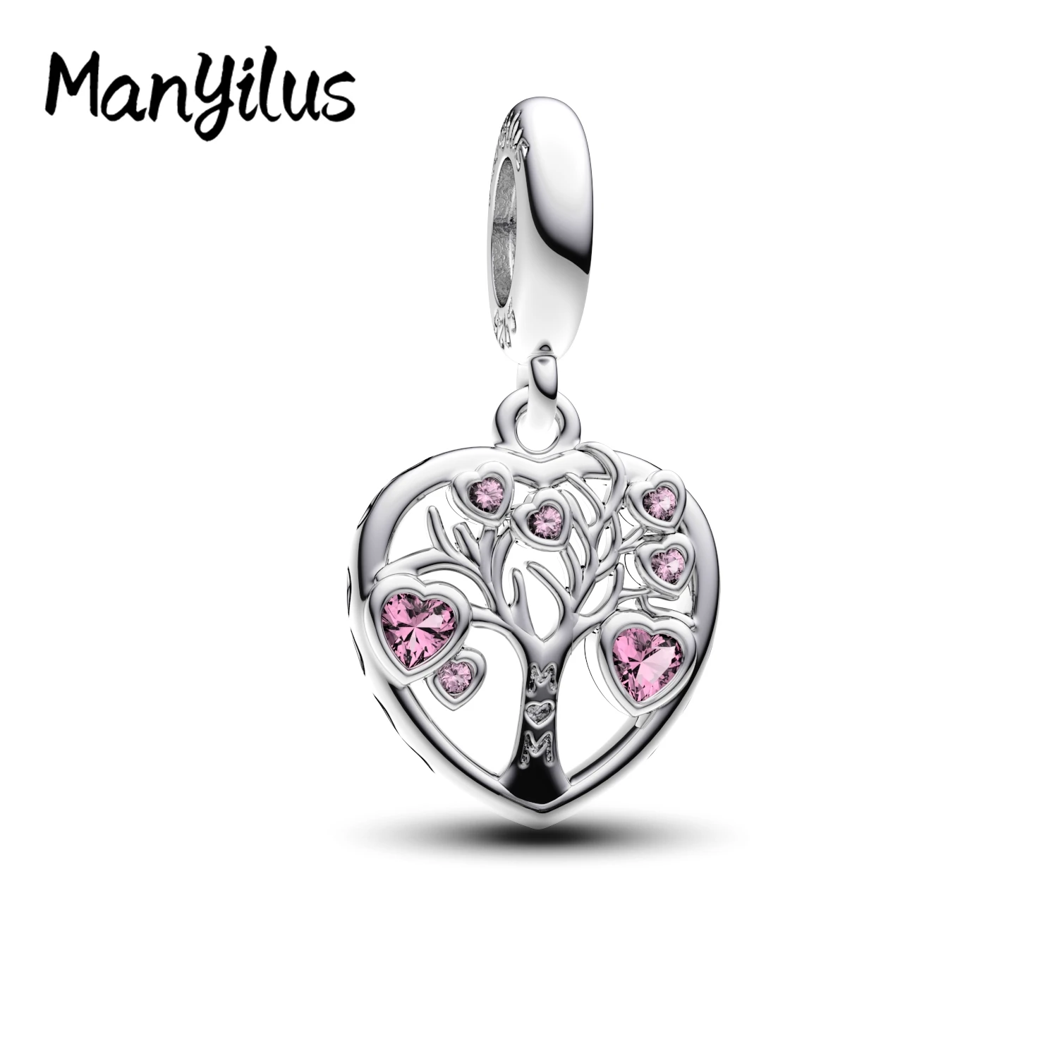 

Manyilus Hot Sale Lucky Tree Charms S925 Sterling Silver Trinkets Beads For Original Bracelet Charm 925 Diy Jewelry Gift