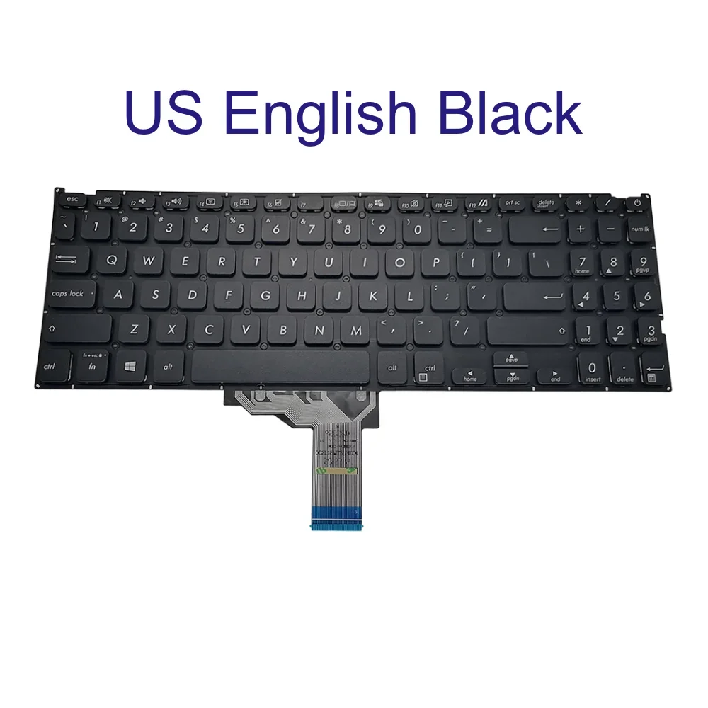 For Asus VivoBook R565J R565E R565EA R565JA R565FA R565MA US keyboard without backlit