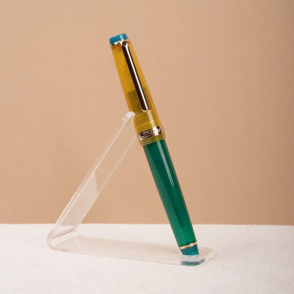 

Перьевая ручка Jinhao 82 Kumquat Green Orange Sauce для плавного письма