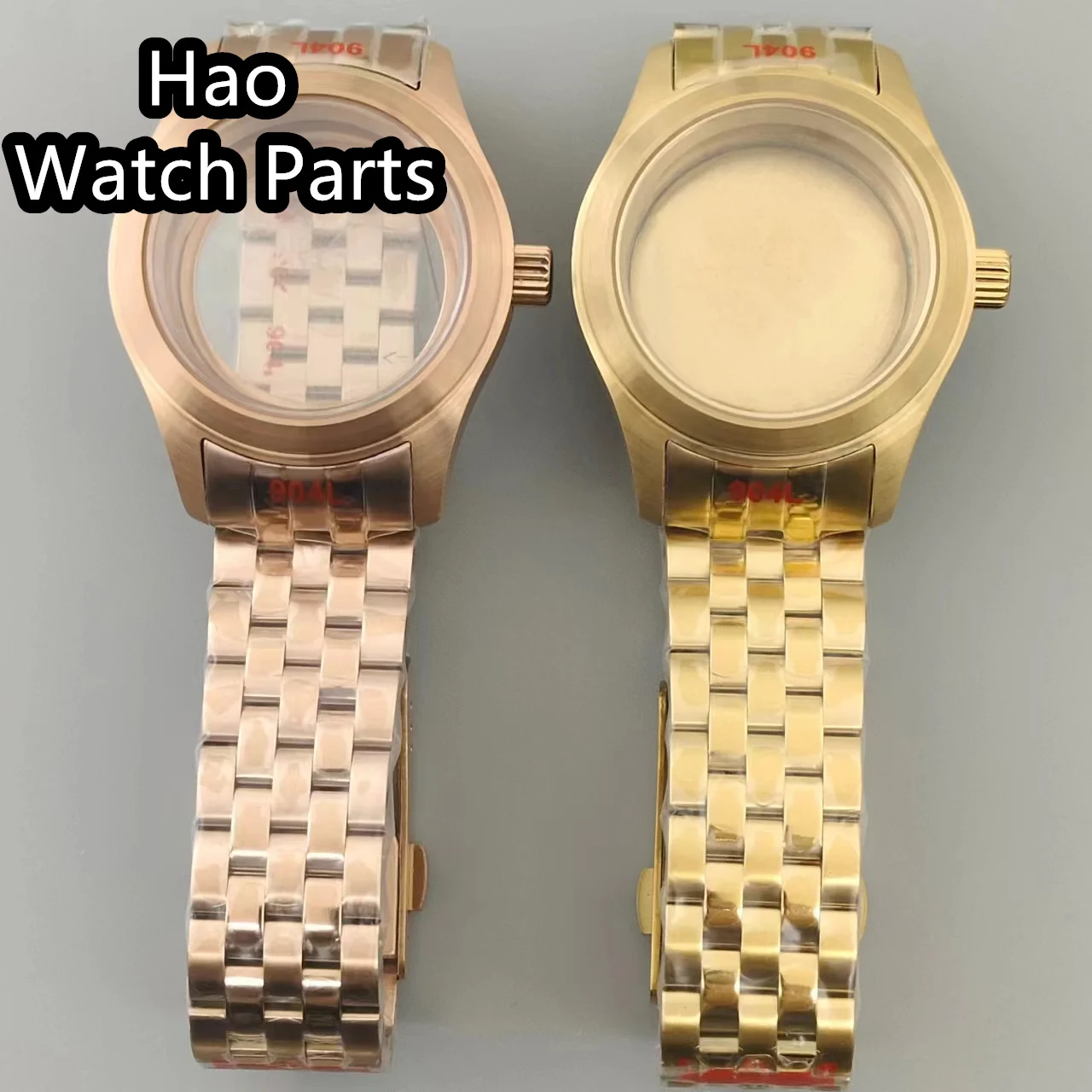 حافظة ساعة معقمة من الياقوت والزجاج ، الفضة ، الأسود ، الذهب ، الورد ، NH35 ، NH36 ، NH34 ، ETA2824 ، حركة PT5000 ، 36 ، 39