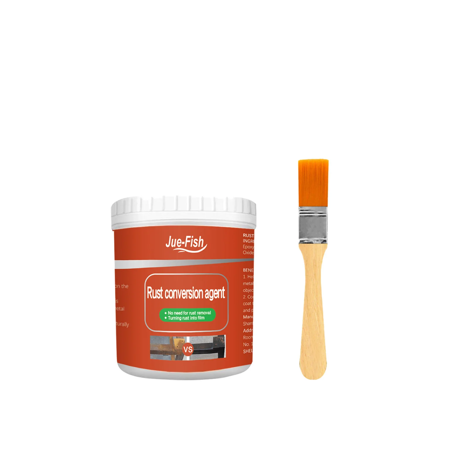 100/300g Metal Rust Remover Waterproof Metal Rust Remover Auto Paint Metal Conversion Agent Rust Removal Converter ﻿ image 6