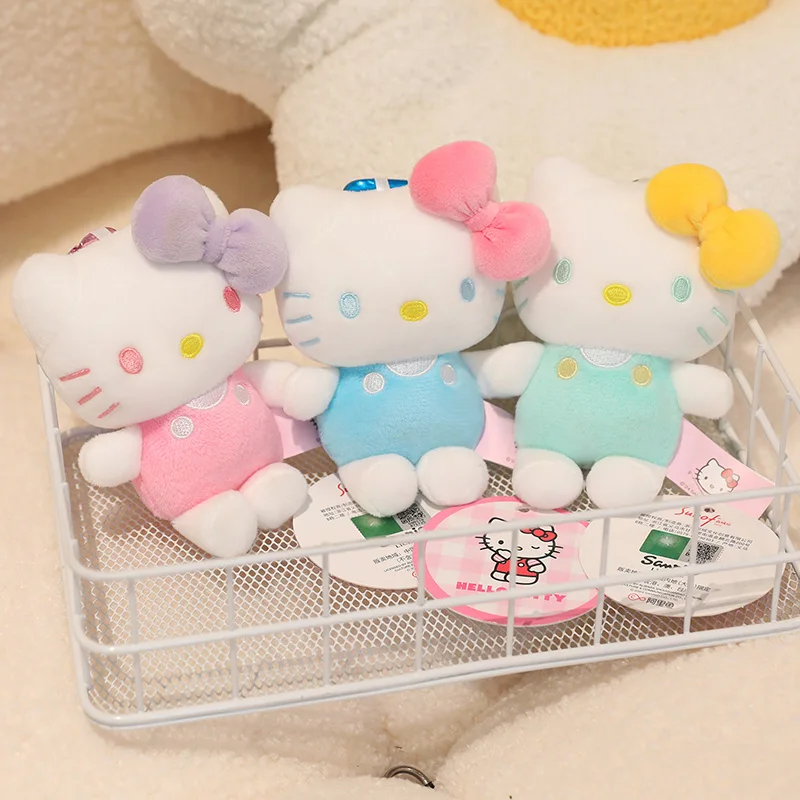 Sanrio Hello Kitty Toy Multiple pendants Plush Soft And Cute Doll Car Pendant