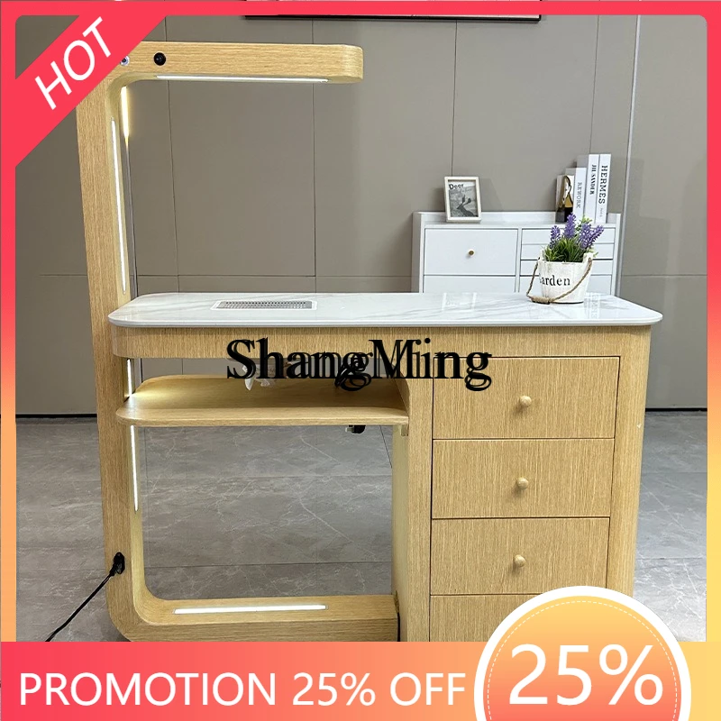 

FG nail salon special manicure table manicure table with vacuum cleaner single manicure table