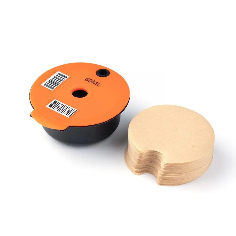 50pc Disposible Paper Filter For Reusable Tassimo/nespresso Coffee Capsule Protect From Block Keep Capsule For Cleaning N9o0