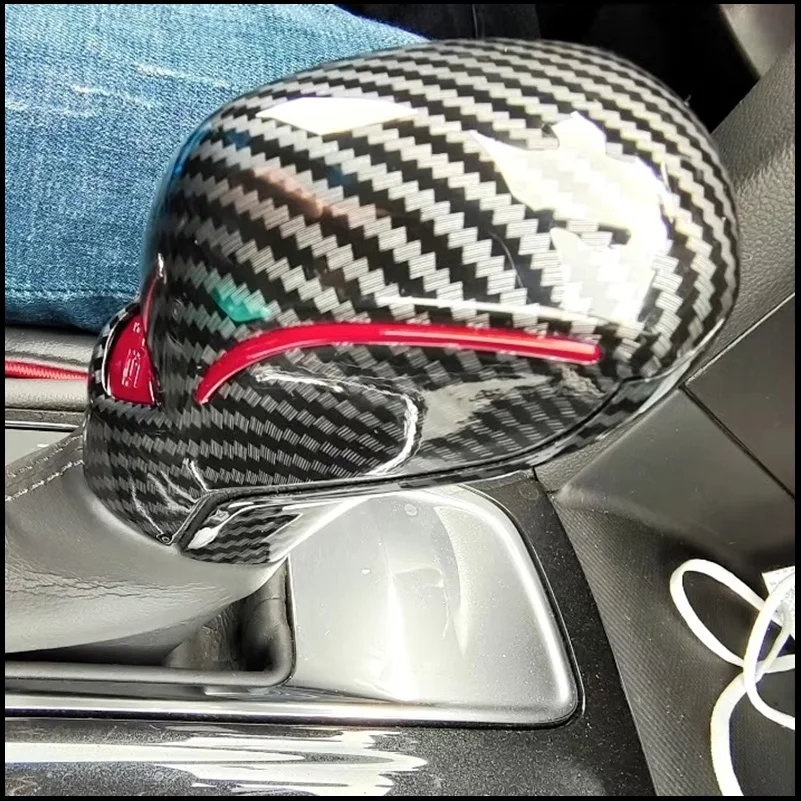 For Chevrolet Malibu 2021-2022 Gear Shift Knob Cover Cap Trim Decoration Strips Car Styling Accessories Auto Part