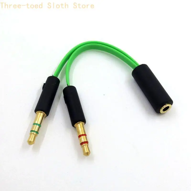 Abnehmbares Kopfhörerkabel DIY Mikrofonkabel Verlängerungskabel für Computer E74A – Detail 3