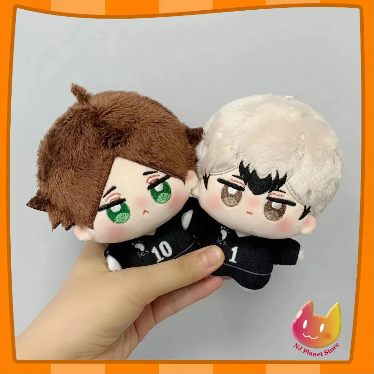 

10 Cm Anime Haikyuu Fit Starfish Body Rintaro Suna Kita Shinsuke Printed Stuffed Plush CUTE Toys for Kids Send Friend Adult Xmas