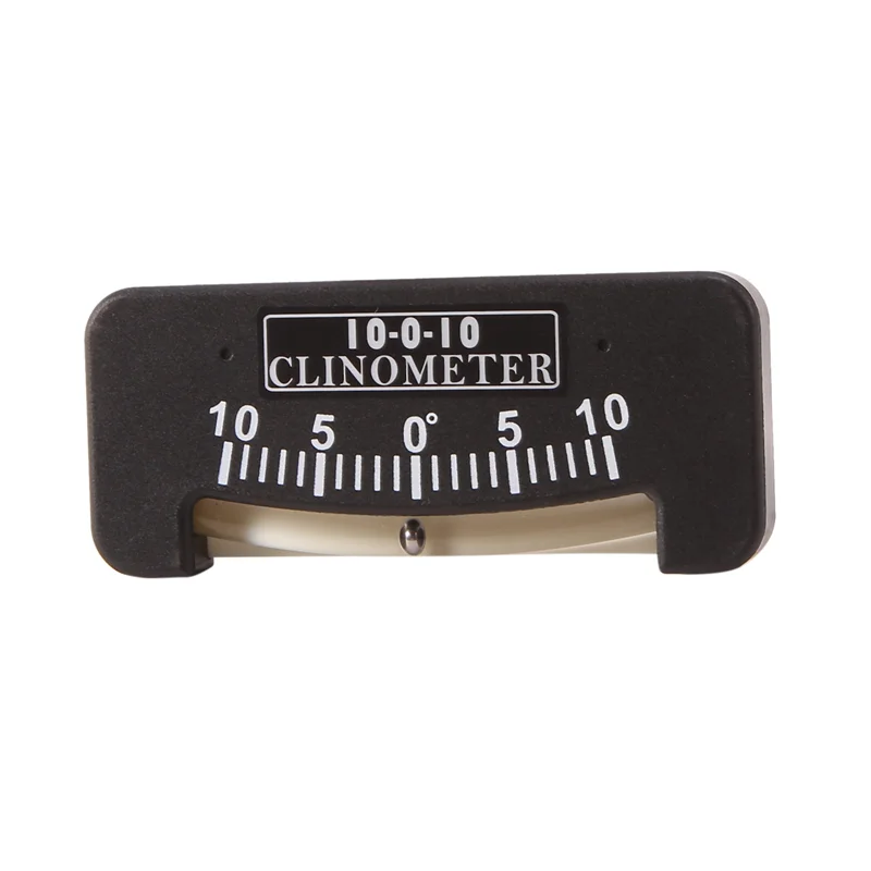 

10-0-10 Inclinometer Mini Protractor Inclinometer Angle Measuring Instrument Tilt Gauge Slope Meter