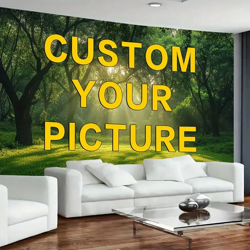 [1pc Customizable Party Banner] Customizable 1pc Polyester Party Banner 90.5x70.8inch | Background Cloth Ornaments Backdrop