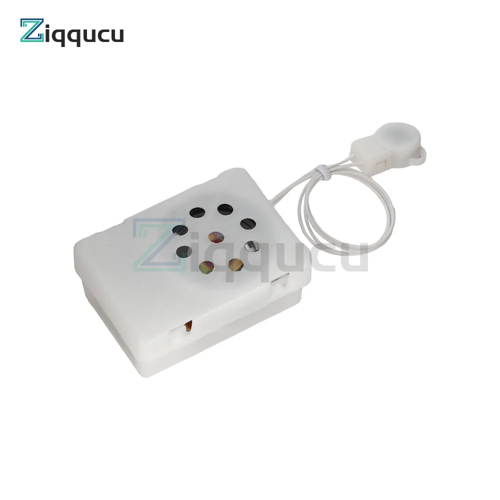 35s Stuffed Animal Sound Recorder - Voice Box Module for Plush Toys Custom Message Recording Device with Playback Button