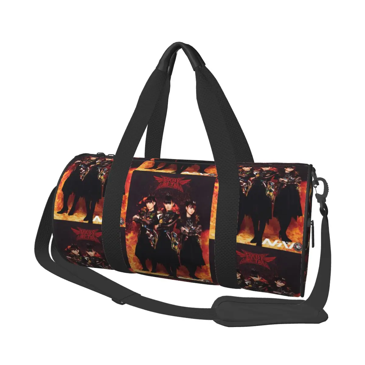 

Большая спортивная сумка Babymetal Tour, водонепроницаемая дорожная сумка Duffle, сумки для фитнеса
