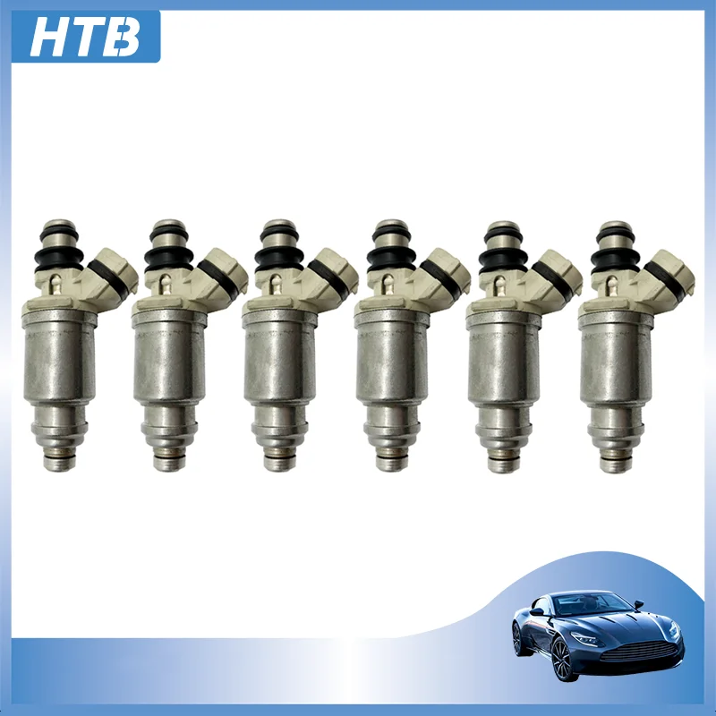 

6 шт. 195500-5670 MD308861 топливная форсунка для Mitsubishi Pajero V20 3.0L Montero 1995-1996 195500 5670