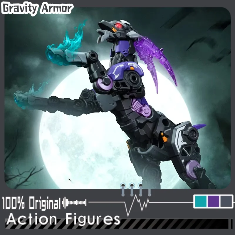 

Hot Sale 52toys Beastbox Bb-72 Dimmuborgir Deformation Toys Action Figure,Collectible Converting Toys Mecha Robots Cartoon Gifts