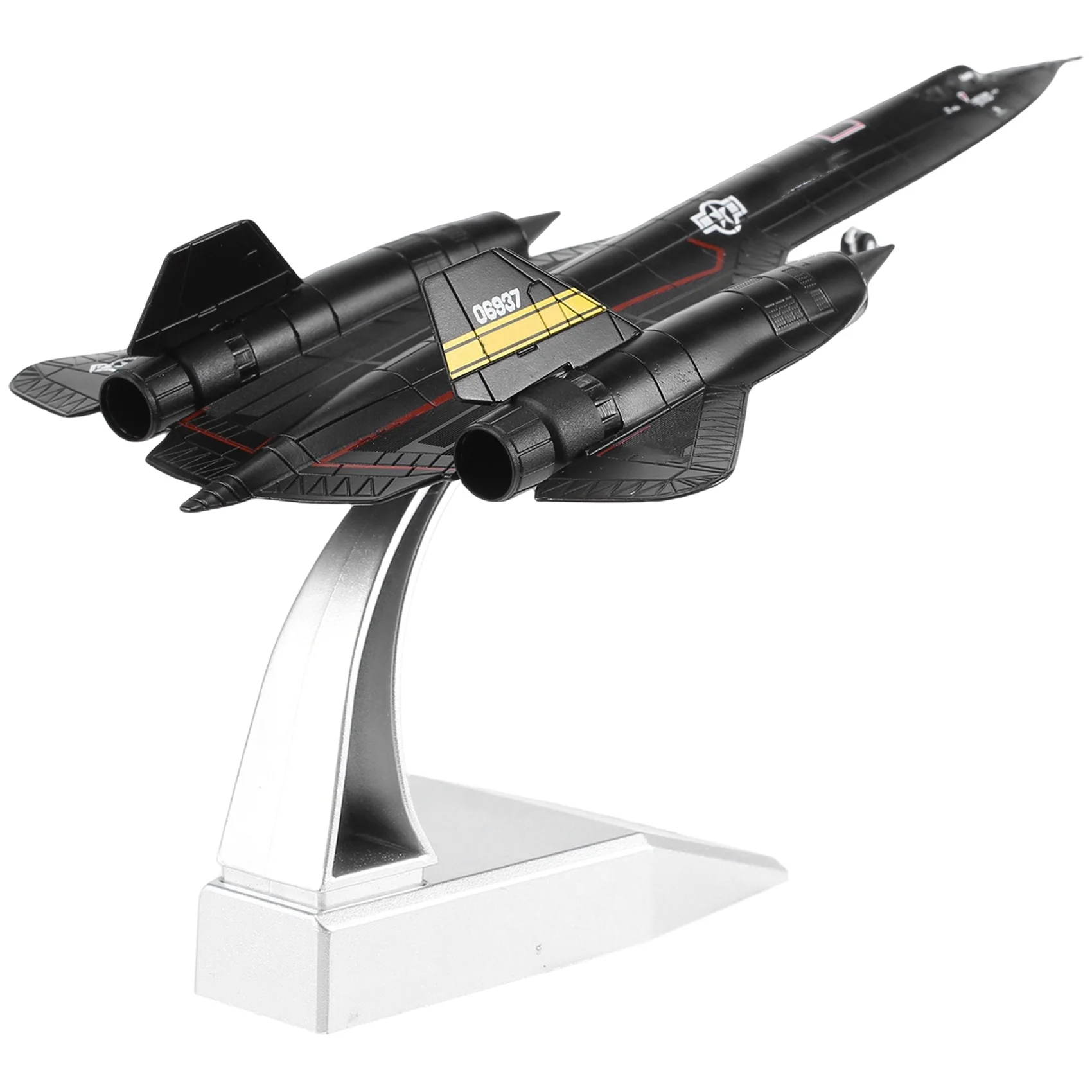 1/144 Diecast SR-71A Blackbird modello di aereo da ricognizione per bambini decorazioni per l'home Office per adulti