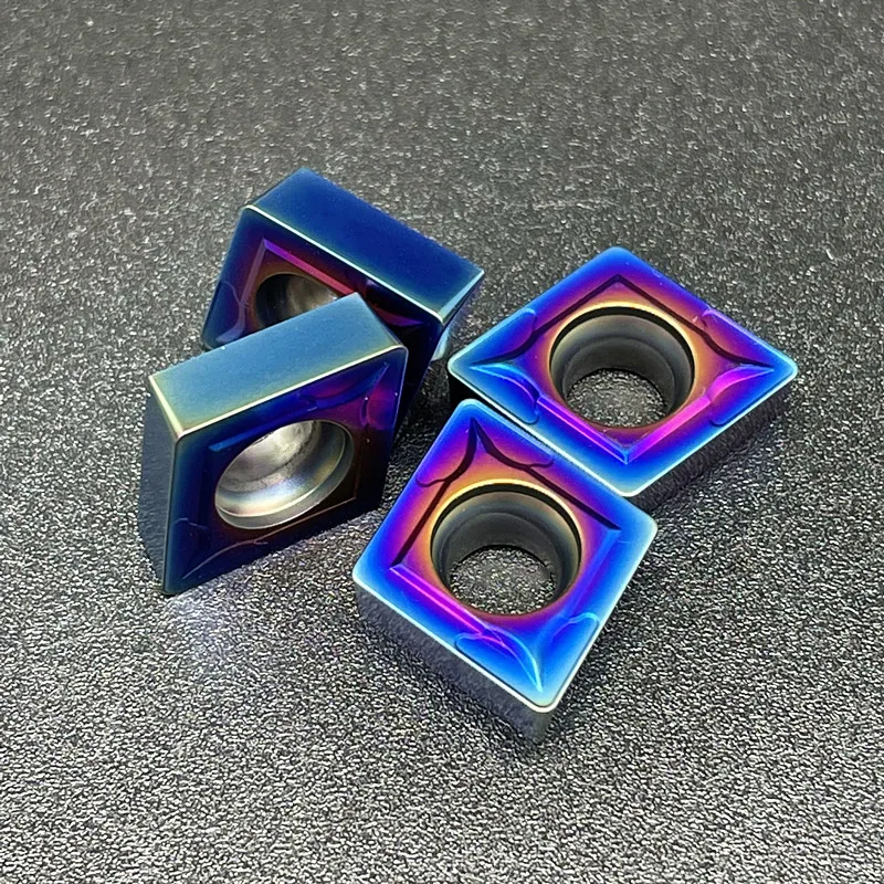 CCMT120404 CCMT120408 LY7010 high quality Nano blue tool Internal Turning Tools Carbide insert Lathe cutter Tool turning insert