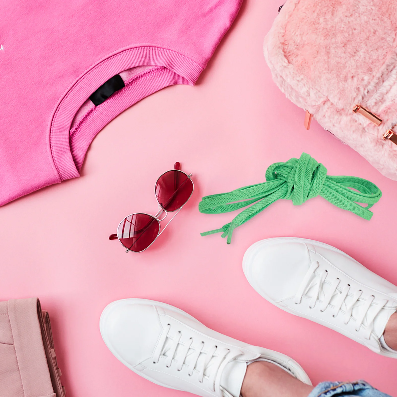 

2 пары ленивых шнурков, эластичные пряжки, универсальные сменные шнурки для обуви, прочные кроссовки, ремешок для обуви, легкое вкл.