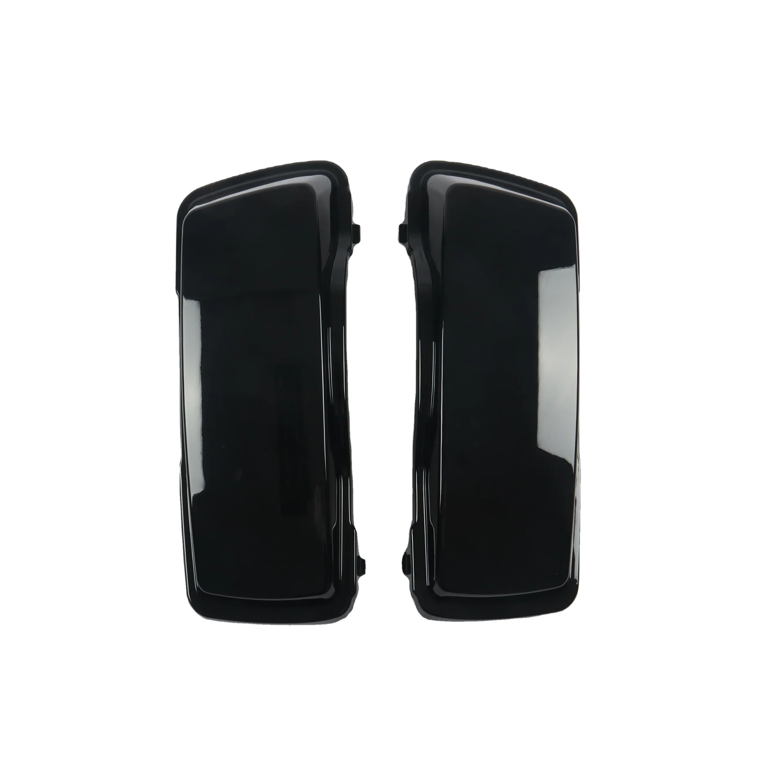 Negro brillante pintado de fábrica de China para tapas de alforjas de motocicleta Harley Davidson 1993-2013
