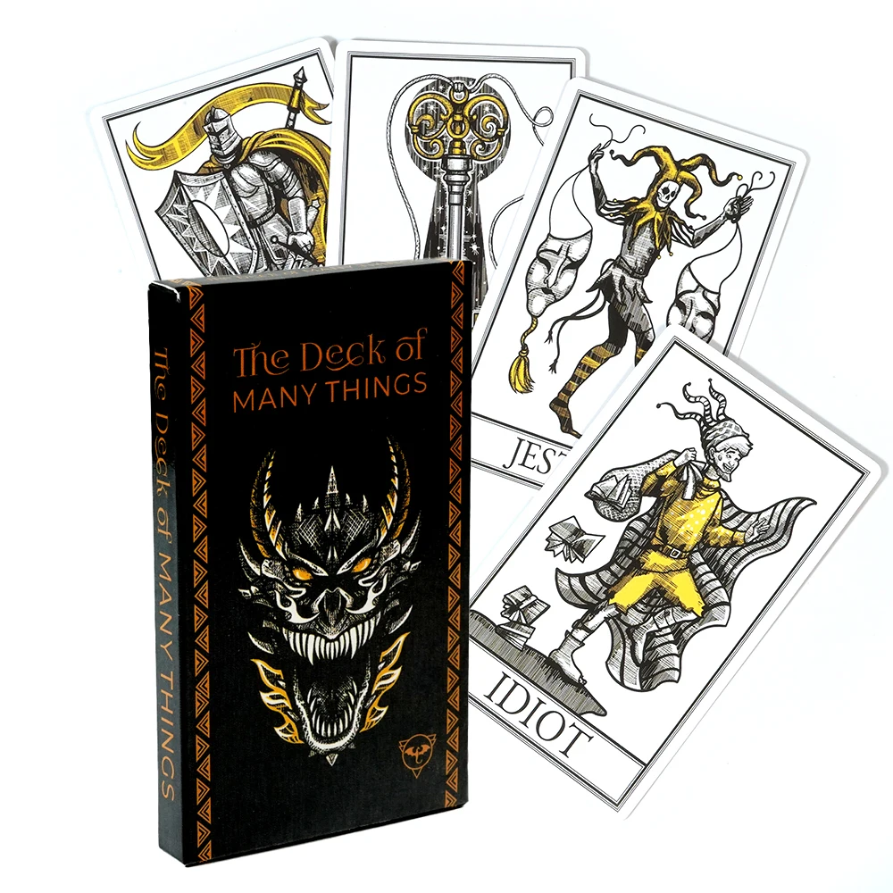 

Колода многих вещей, совместимая с Dungeons and Dragons Fifth Edition Аксессуары Dungeon Master Подарки D&D Fifth Edition Подарок