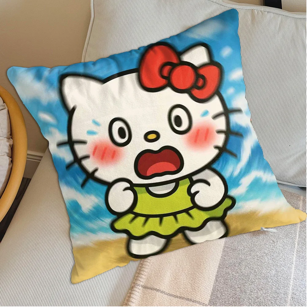 Kawaii H-Hellokityes كيس وسادة النوم سادات الزخرفية جديد عيد الميلاد الديكور 2026 وسادة الزينة ديكورات المنزل #1