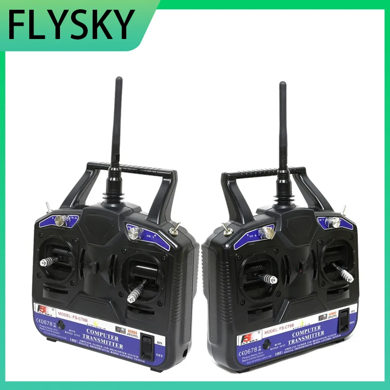 SkyCityFPV FlySKY FS CT6B FS-CT6B радиопередатчик FS-R6B приемник 6CH 2,4G пульт дистанционного управления радиосистема FS Fly Sky