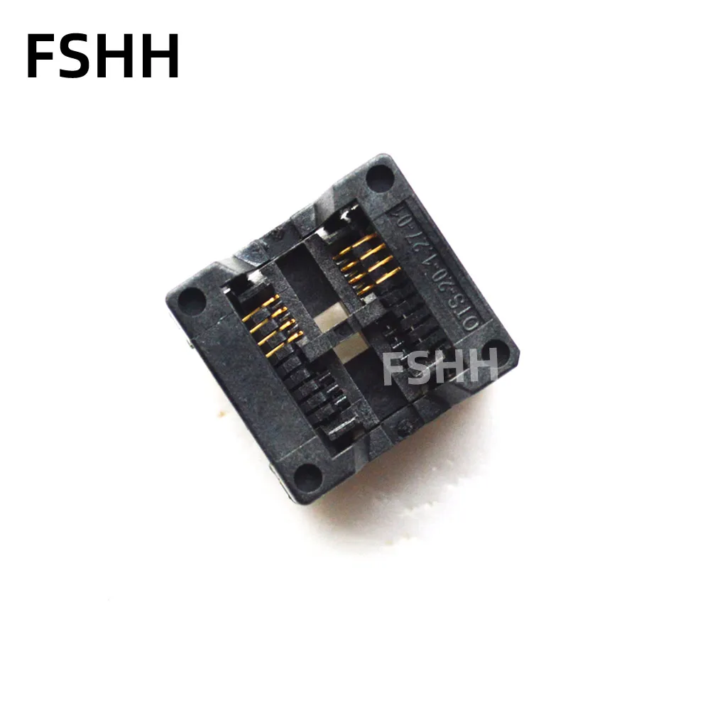 Тестовая розетка 208mil SOP8 SOIC8 SPI FLASH, широкий корпус, адаптер SOP8 к DIP8, шаг 1,27 мм ZY301A SA605B, адаптер программатора