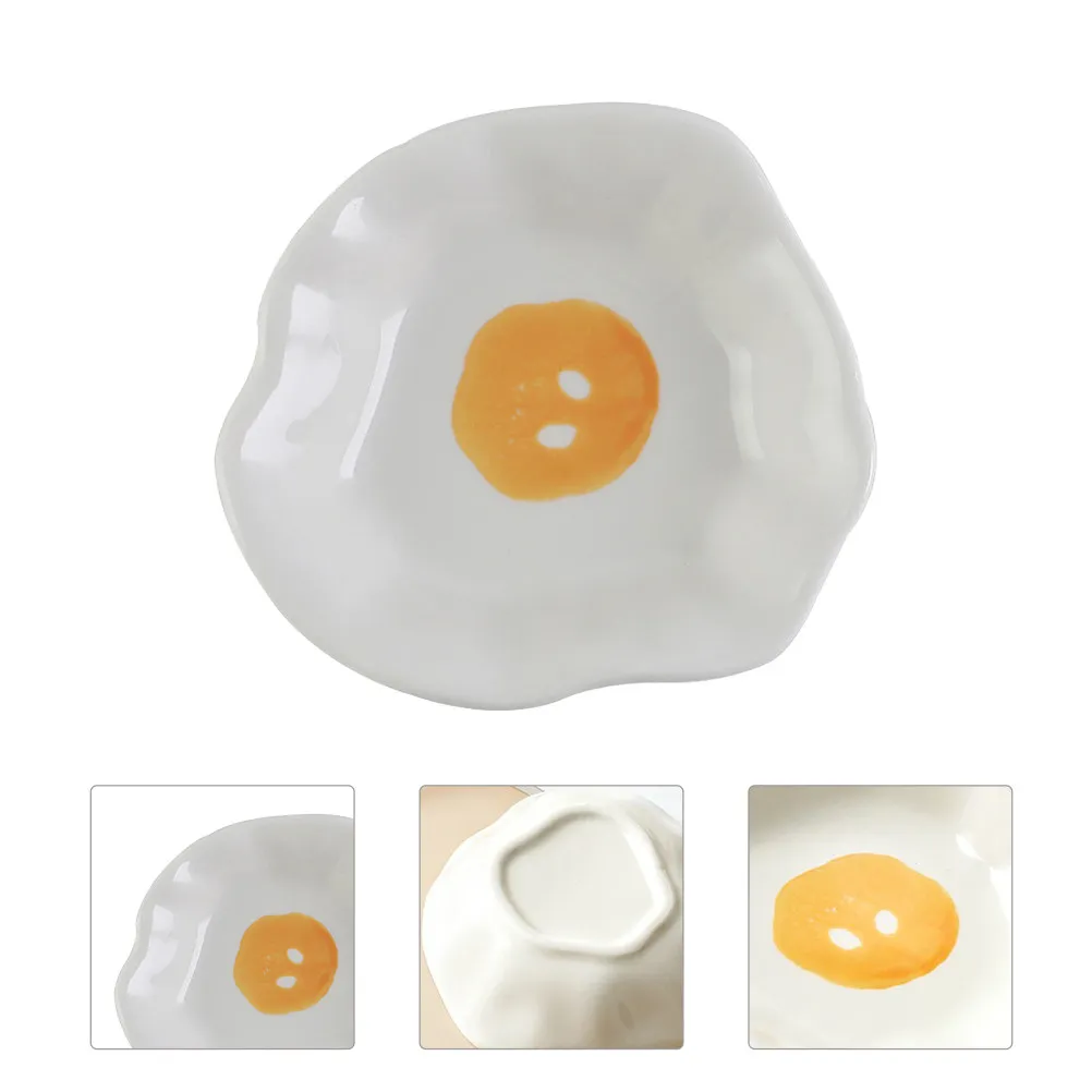 Plato de Cerámica para Salsas Estilo Japonés, Tazón para Vinagre, para Sushi, Salsa de Soya, Mostaza, Aderezo Agridulce, para el Hogar