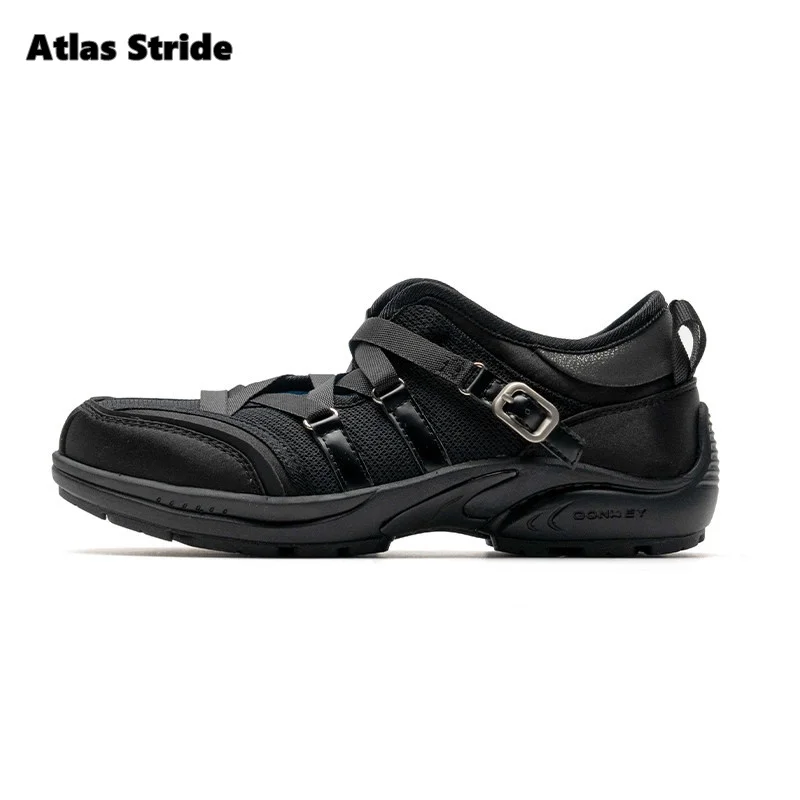 

Women's Retro Leather Sneakers Multi-Strap Buckle Turquoise Lining Round Toe Soft Sole Breathable Casual Daily Walking Shoes