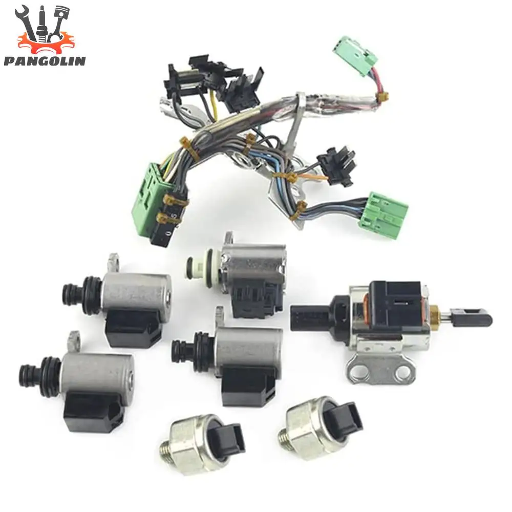 

Auto CVT Transmission Solenoid Kit JF011E RE0F10A for 2009-2012 Altima Rogue Sentra Caliber L4 2.0L 2.5L Refurbished Parts