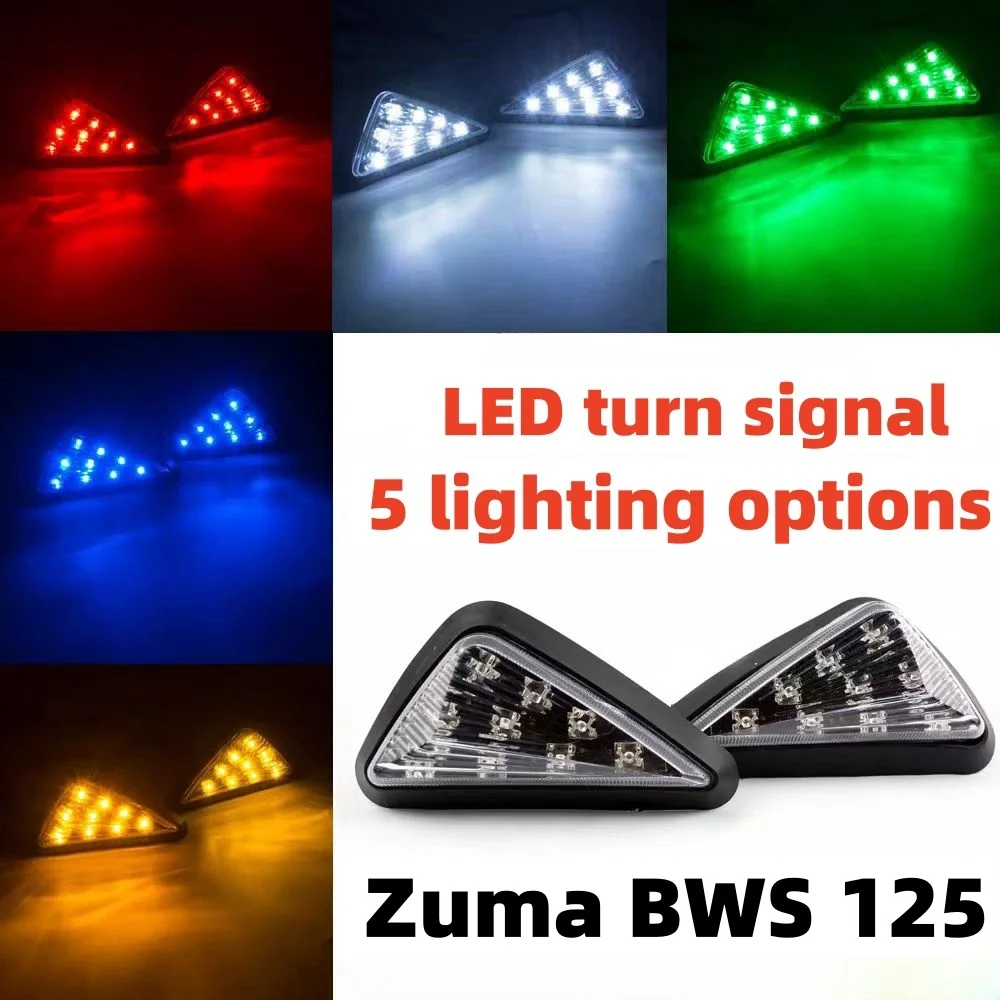 Dedicated LED Triangle Turn Lights Decorative Lights Cornering Lights For  Zuma BWS 125