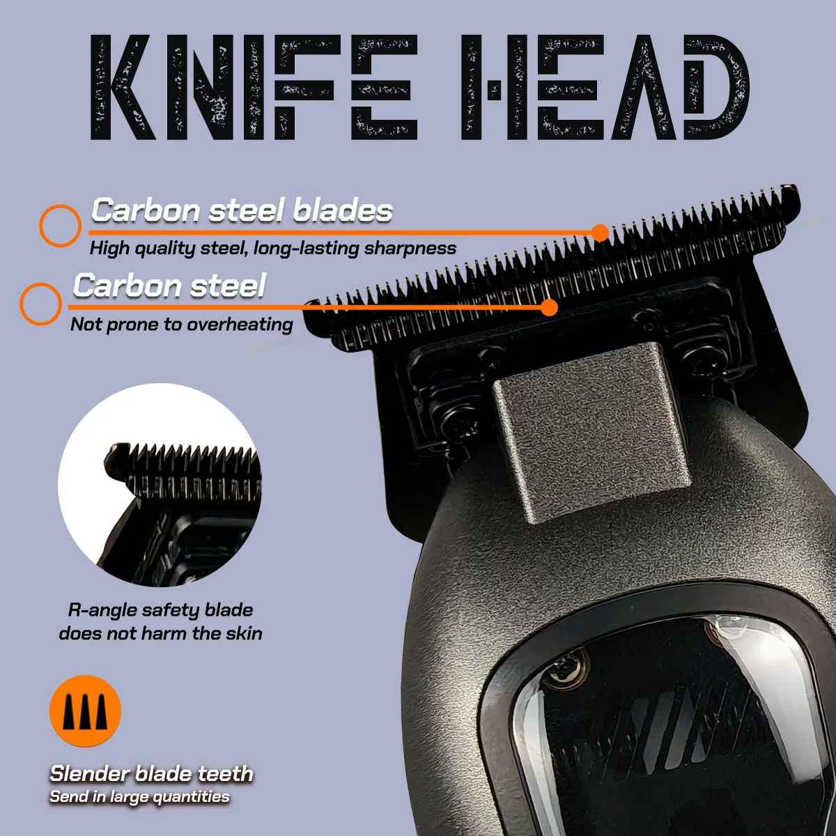 ماكينة تشذيب الشعر الاحترافية BRD 633T ماكينة قص الشعر للرجال بمحرك متوسط 9000 دورة في الدقيقة مع قاعدة DLC ماكينة قطع صالون الحلاقة #4