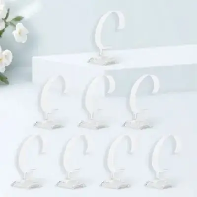 

12Pcs Transparent Watch Racks Plastic Display Holders Secure Mounting Showcase Jewelry Bracelets Watch Stand Display Stands