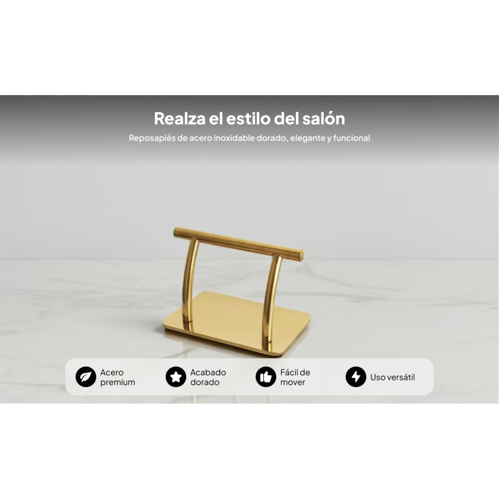 

2x Salon Hair Chair Foot Rest Stand Accessory Barber Chair Parts Comfortable Pedal for Hairdressing Shop Hair Stylists