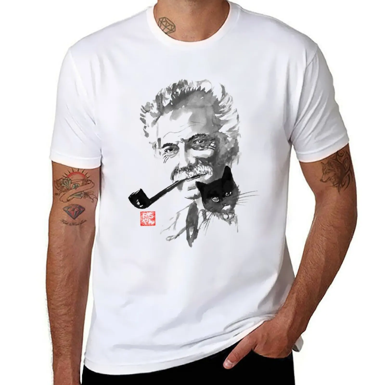 

Georges Brassens 02 T-Shirt essential t shirt t shirts for man pack white T-Shirt